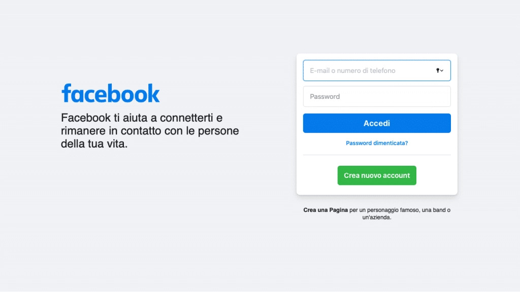 Home page come landing page