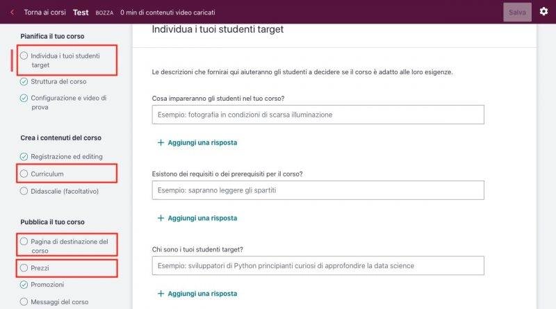 Come guadagnare con Udemy, i passaggi chiave per caricare il tuo primo corso